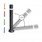 Avtakbar fleksibel pullert FLEX med rustfri base thumbnail
