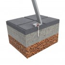 Store bokstaver i stål for uteområder 1,4m thumbnail