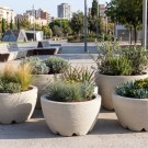 Plantekasse TERRACOTA rund i betong thumbnail