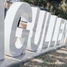 Store bokstaver i stål for uteområder 1,4m thumbnail