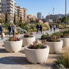 Plantekasse TERRACOTA rund i betong thumbnail