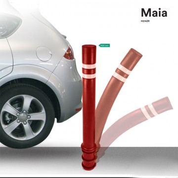 MAIA - Fleksibel Pullert Rød