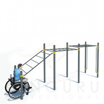 P-011 PARAKENGURU Multi-level monkey bars