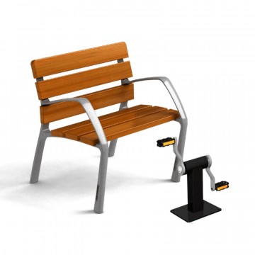 Stol med pedal