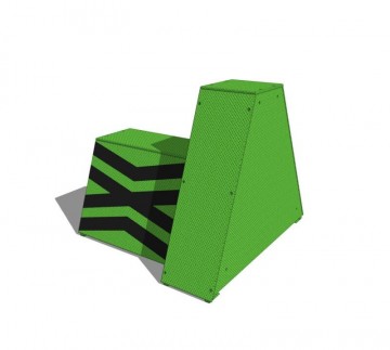 PARKOUR DOUBLE A BOX (H 750, H 1250)