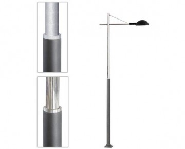 Stylum lyktestolpe 6m